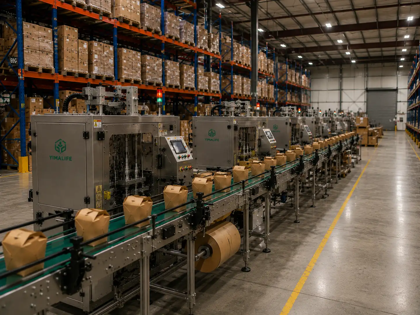 Línea de producción automatizada de Yimailife
